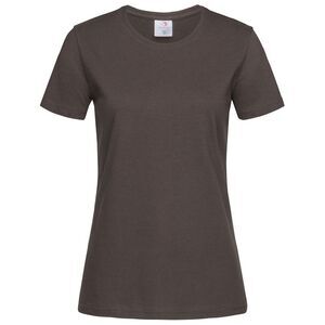 Stedman Womens/Ladies Classic Tee / Dark Chocolate Brown